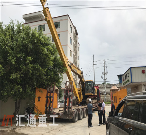 挖機(jī)打樁臂,打樁臂改裝